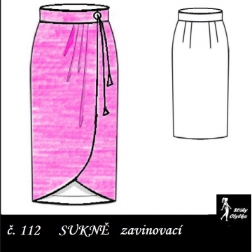 Zavinovací sukně Darinka