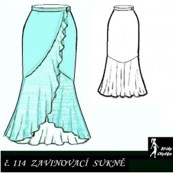 Zavinovací sukně, Deniska
