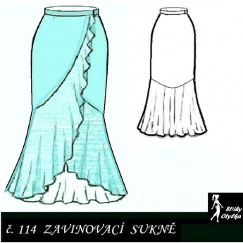 Zavinovací sukně, Deniska