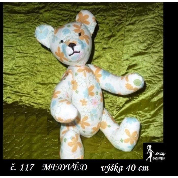 Medvěd Míša, výška 40 cm Medvěd Míša, výška 40 cm