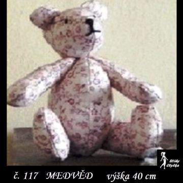 Medvěd Míša, výška 40 cm